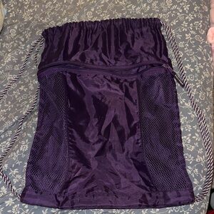 Thirty One Purple Drawstring Backpack